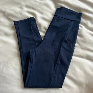 Live The Process Side Pocket Leggings - Navy - Size Medium